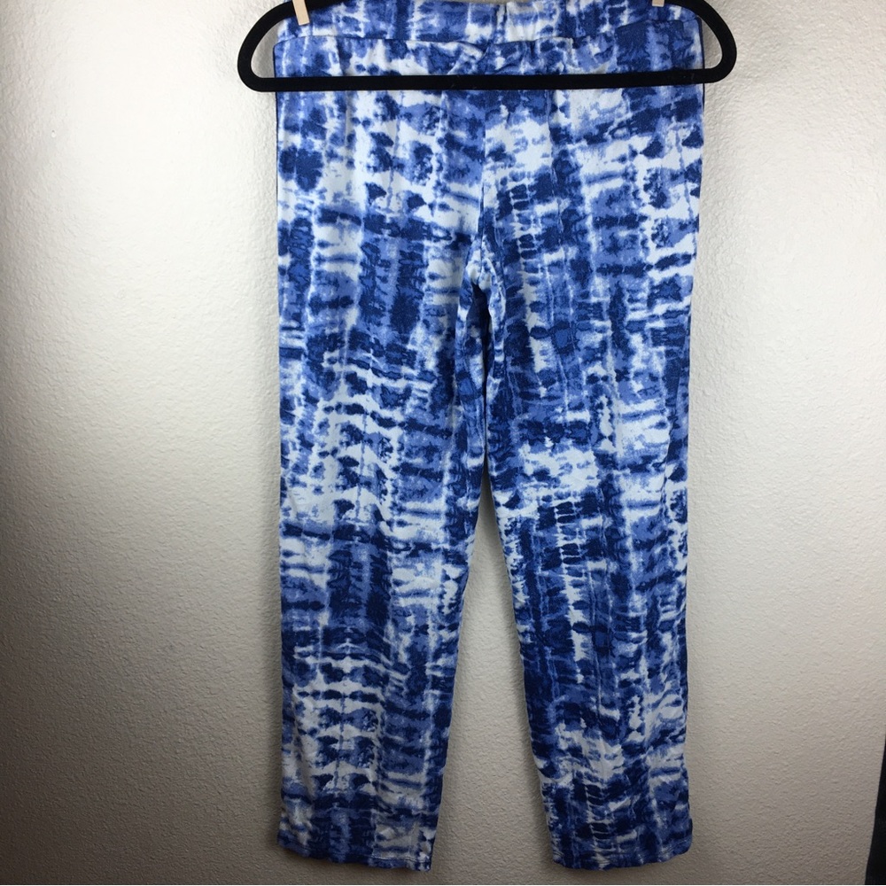 Lucky Brand Women's Blue White Tie Dye Lounge Pants Size S - Picture 4 of 6